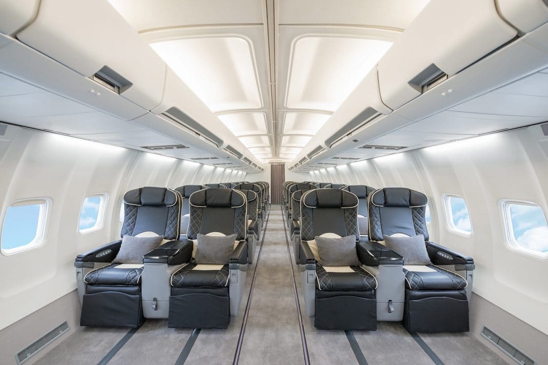 Así es por dentro el increíble avión de GUNS N' ROSES (Fotos)