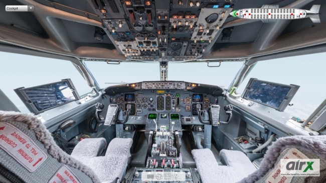 Así es por dentro el increíble avión de GUNS N' ROSES (Fotos)