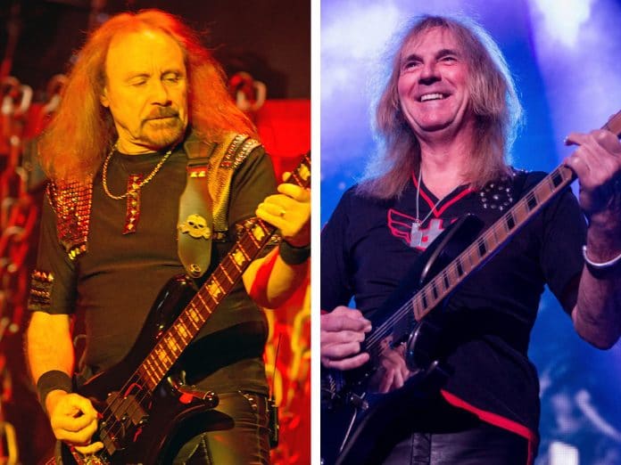 Ian Hill y Glenn Tipton de Judas Priest. Fotos: Getty