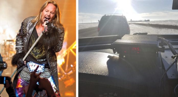 Mötley Crüe Un conductor culpa a MÖTLEY CRÜE de conducir a toda velocidad