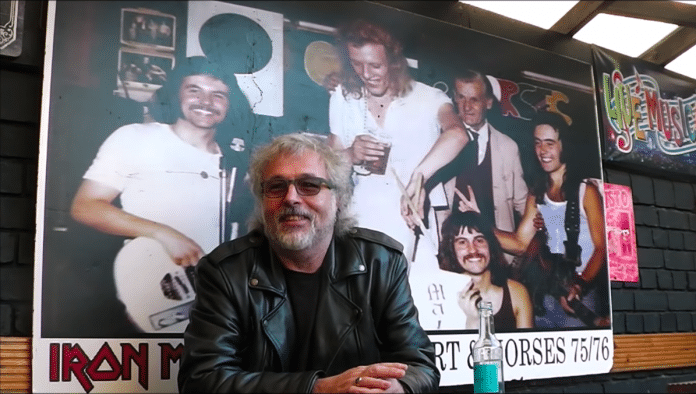 Paul Mario Day, primer cantante de Iron Maiden
