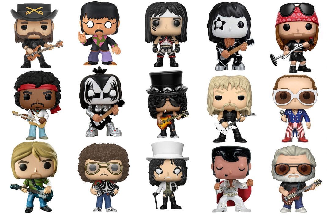FUNKO lanzará nuevas figuras "Pop! Rocks" de KISS FUNKO lanzará nuevas figuras "Pop! Rocks" de KISS