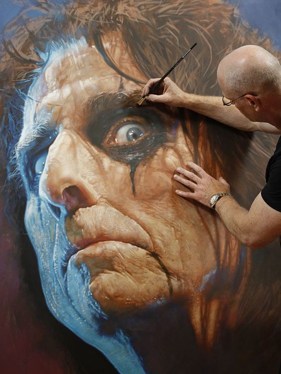 Alucinarás con estos retratos de músicos hechos por SEBASTIAN KRÜGER Alucinarás con estos retratos de músicos hechos por SEBASTIAN KRÜGER