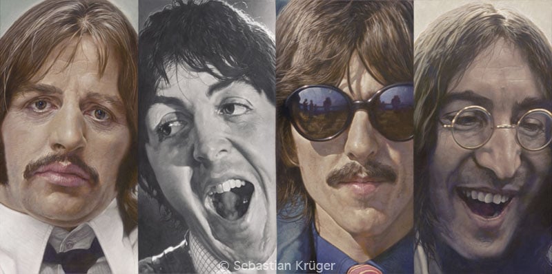 Alucinarás con estos retratos de músicos hechos por SEBASTIAN KRÜGER
