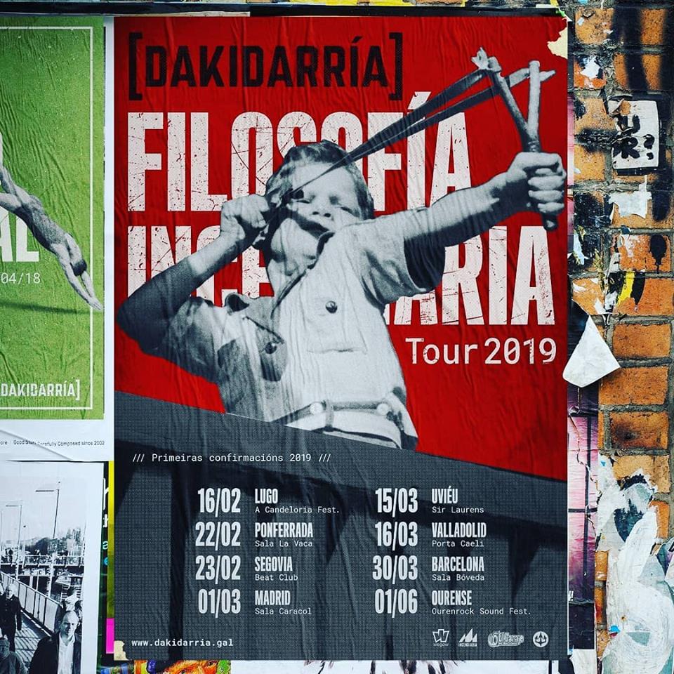 DAKIDARRÍA continua presentando su EP "Filosofía Incendiaria" por todo el estado DAKIDARRÍA continua presentando su EP "Filosofía Incendiaria" por todo el estado