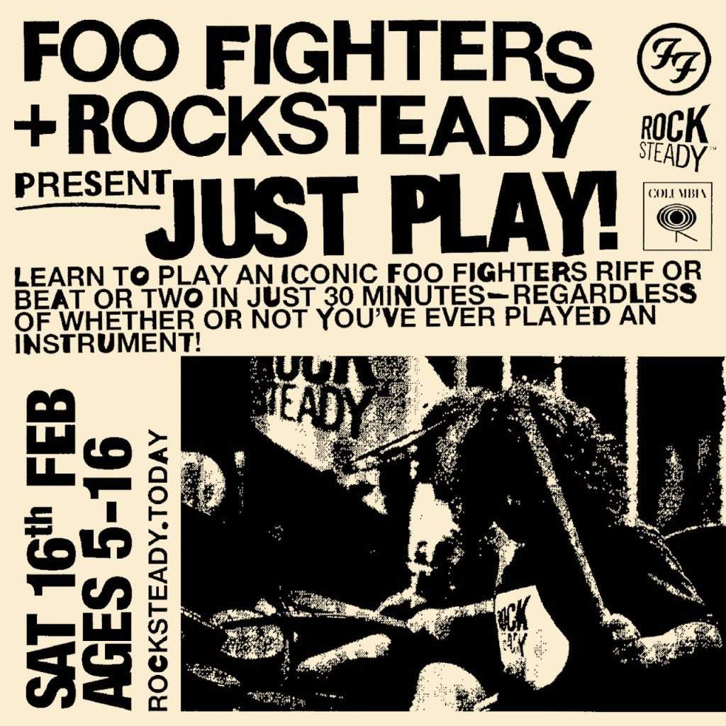 FOO FIGHTERS ofrecerá clases de música gratis para niños de 5 a 16 años FOO FIGHTERS ofrecerá clases de música gratis para niños de 5 a 16 años