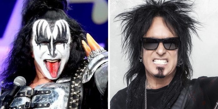 Gene Simmons (KISS) y NIkki Sixx (Mötley Crüe) ¿Está KISS usando voces grabadas en sus conciertos?