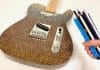 Así se fabrica una guitarra con 1.200 lápices de colores (Video)