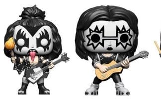 FUNKO lanzará nuevas figuras "Pop! Rocks" de KISS