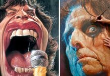 Alucinarás con estos retratos de músicos hechos por SEBASTIAN KRÜGER Doro: