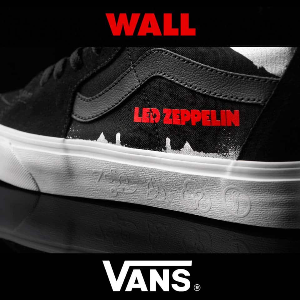 Así son las nuevas zapatillas VANS de LED ZEPPELIN (Fotos)
