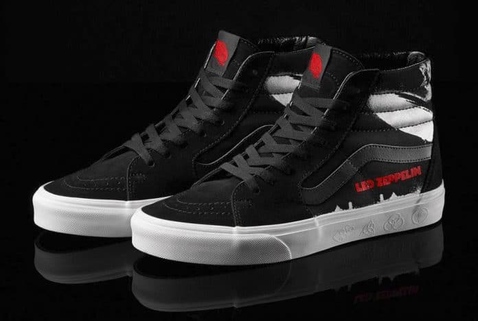 Las nuevas zapatillas Led Zeppelin de Vans