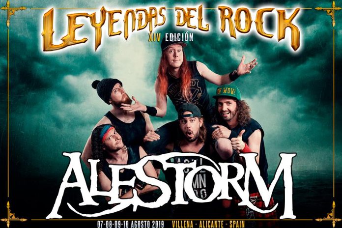 Alestorm en Leyendas del Rock 2019