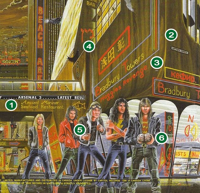 IRON MAIDEN: Todos los secretos de la portada de "Somewhere In Time" IRON MAIDEN: Todos los secretos de la portada de "Somewhere In Time"