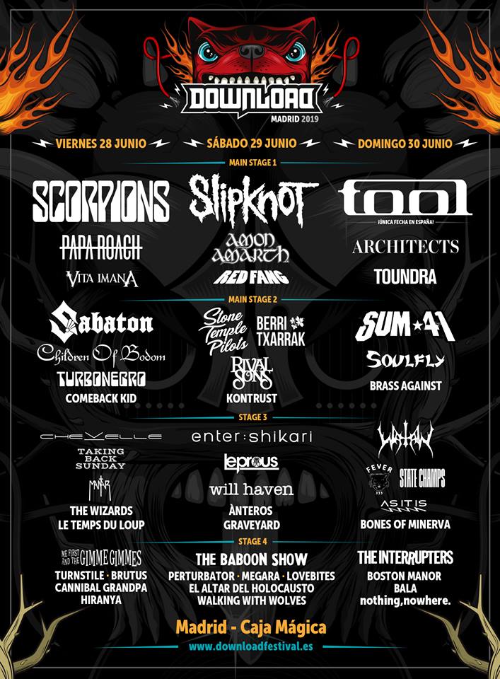 SLIPKNOT en DOWNLOAD FESTIVAL MADRID 2020: Fotos y videos SLIPKNOT en DOWNLOAD FESTIVAL MADRID 2020: Fotos y videos