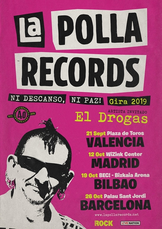 LA POLLA RECORDS regresa con 12 conciertos y nuevo disco recopilatorio LA POLLA RECORDS regresa con 12 conciertos y nuevo disco recopilatorio