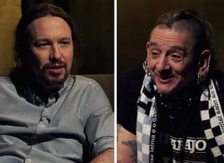 PABLO IGLESIAS entrevista a EVARISTO de LA POLLA RECORDS en "Otra Vuelta de Tuerka" (Video)