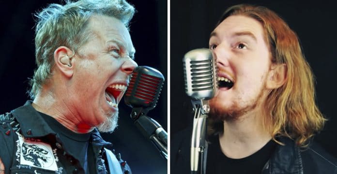 James Hetfield (Metallica) y Nico Borie