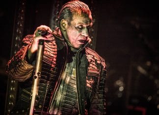 El vocalista de RAMMSTEIN, Till Lindermann, en la UCI