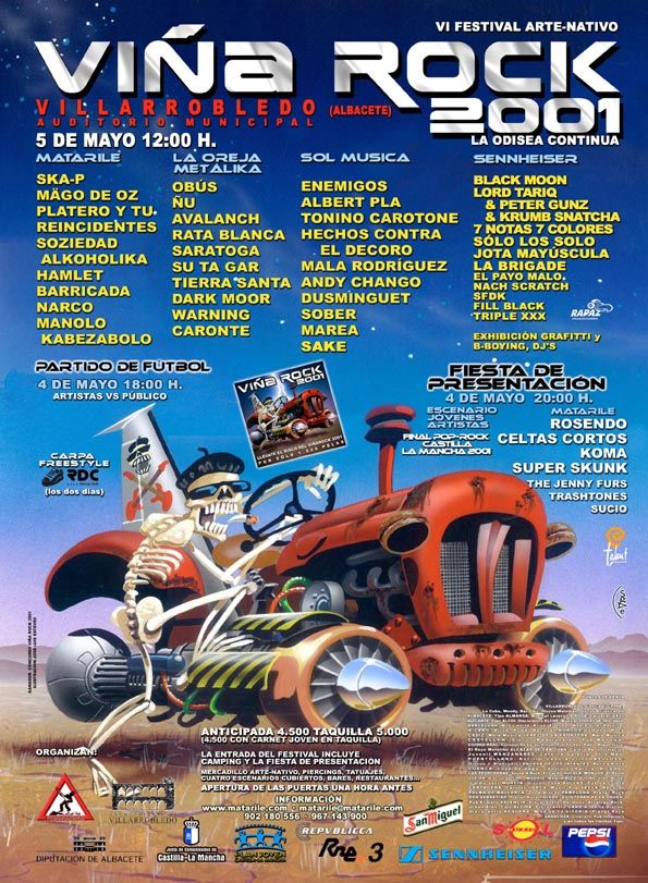 La historia del VIÑA ROCK: desde 1996 hasta 2019 La historia del VIÑA ROCK: desde 1996 hasta 2019
