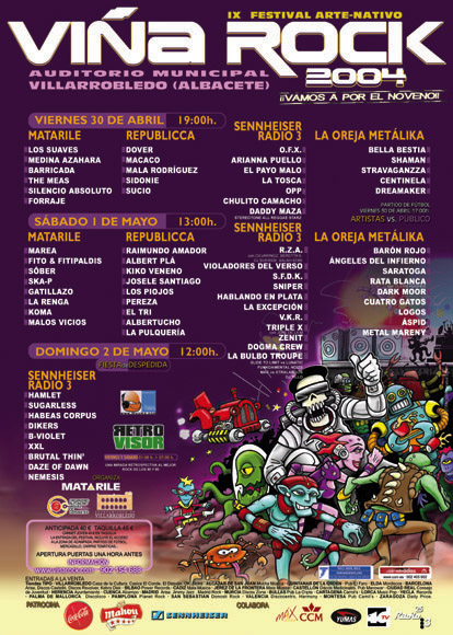 La historia del VIÑA ROCK: desde 1996 hasta 2019 La historia del VIÑA ROCK: desde 1996 hasta 2019