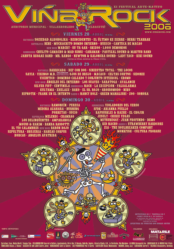 La historia del VIÑA ROCK: desde 1996 hasta 2019 La historia del VIÑA ROCK: desde 1996 hasta 2019