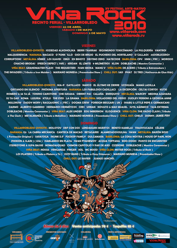 La historia del VIÑA ROCK: desde 1996 hasta 2019 La historia del VIÑA ROCK: desde 1996 hasta 2019