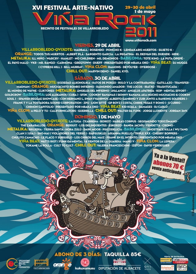 La historia del VIÑA ROCK: desde 1996 hasta 2019 La historia del VIÑA ROCK: desde 1996 hasta 2019