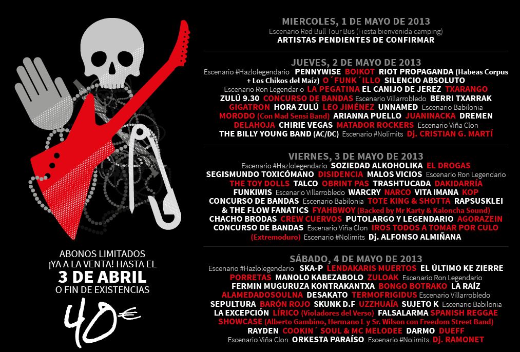 La historia del VIÑA ROCK: desde 1996 hasta 2019 La historia del VIÑA ROCK: desde 1996 hasta 2019
