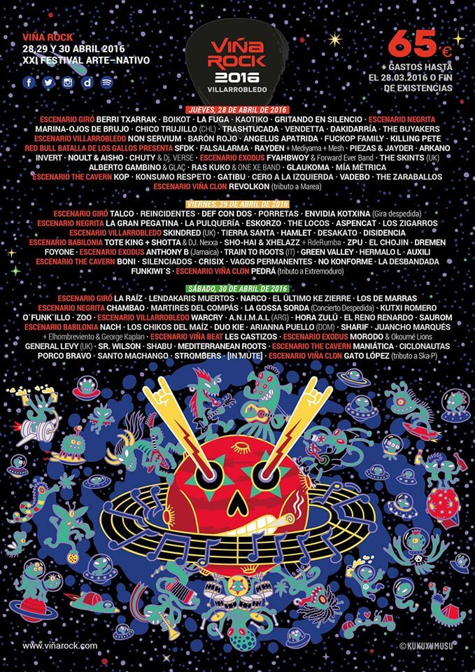 La historia del VIÑA ROCK: desde 1996 hasta 2019 La historia del VIÑA ROCK: desde 1996 hasta 2019
