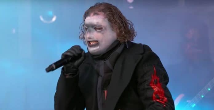 Corey Taylor (Slipknot). Foto: Jimmy Kimmel Live! (Youtube) SLIPKNOT retransmitirá en directo su concierto en el ROCK AM RING