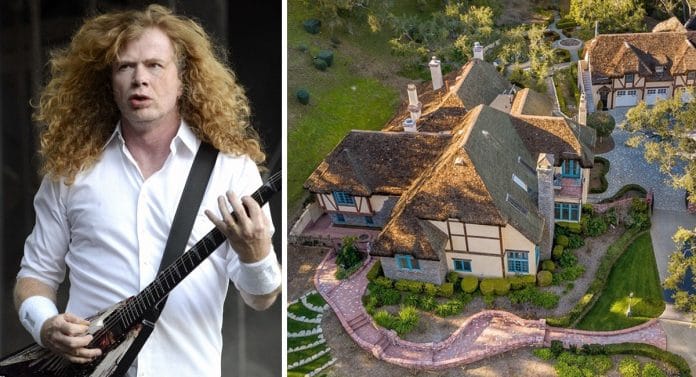 Dave Mustaine. Foto: Getty Images La INCREÍBLE mansión que DAVE MUSTAINE ha vendido por 2 millones de dólares (Fotos)