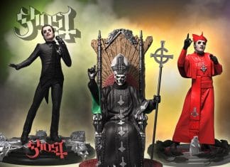 GHOST lanzará 3 nuevas figuras en otoño (Fotos)