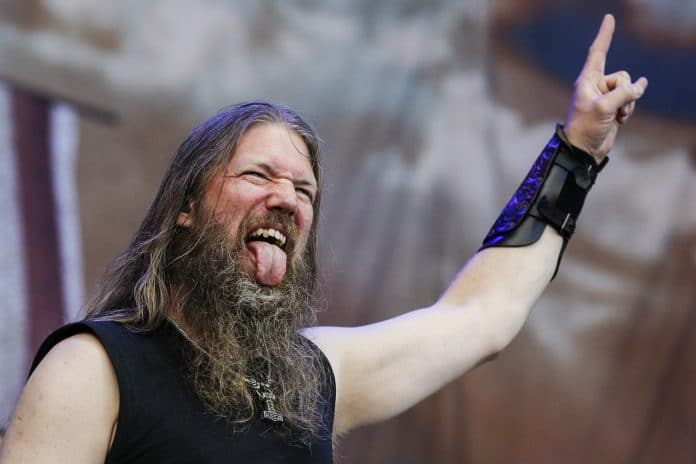 Johan Hegg de Amon Amarth. Foto: Sven-Sebastian Sajak AMON AMARTH: