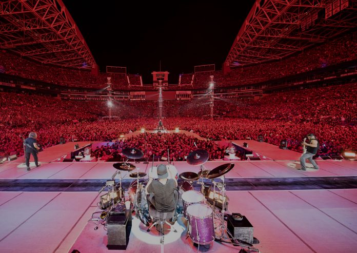 Metallica en directo. Foto: Oficial