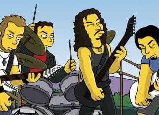 TOP 10 apariciones de grupos de ROCK y METAL en LOS SIMPSONS (Video)