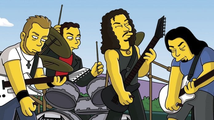Metallica en Los Simpsons