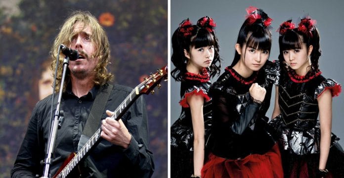 Mikael Åkerfeldt de Opeth y Babymetal. Foto Mikael: Antje Naumann MIKAEL AKERFELDT de OPETH: