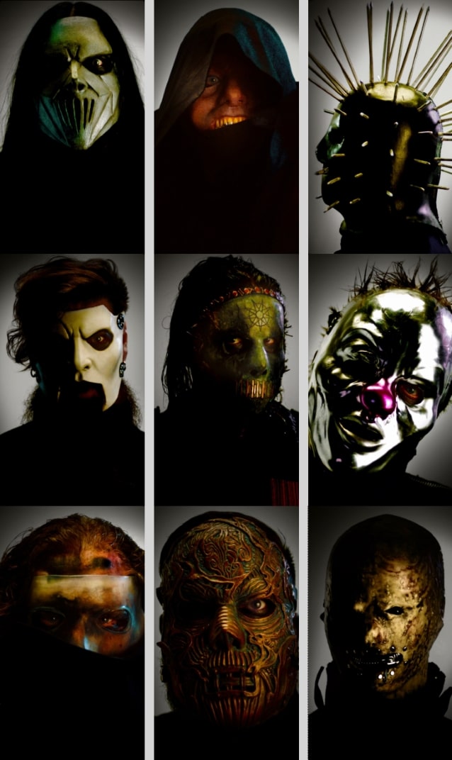 Así son las nuevas máscaras de SLIPKNOT (Fotos)