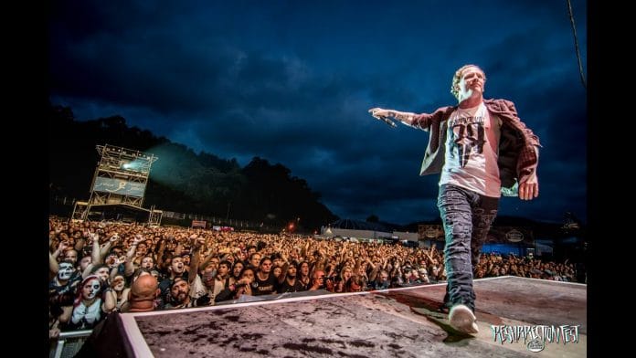 Stone Sour en Resurrection Fest 2018. Foto: Youtube STONE SOUR publicará su disco en directo: