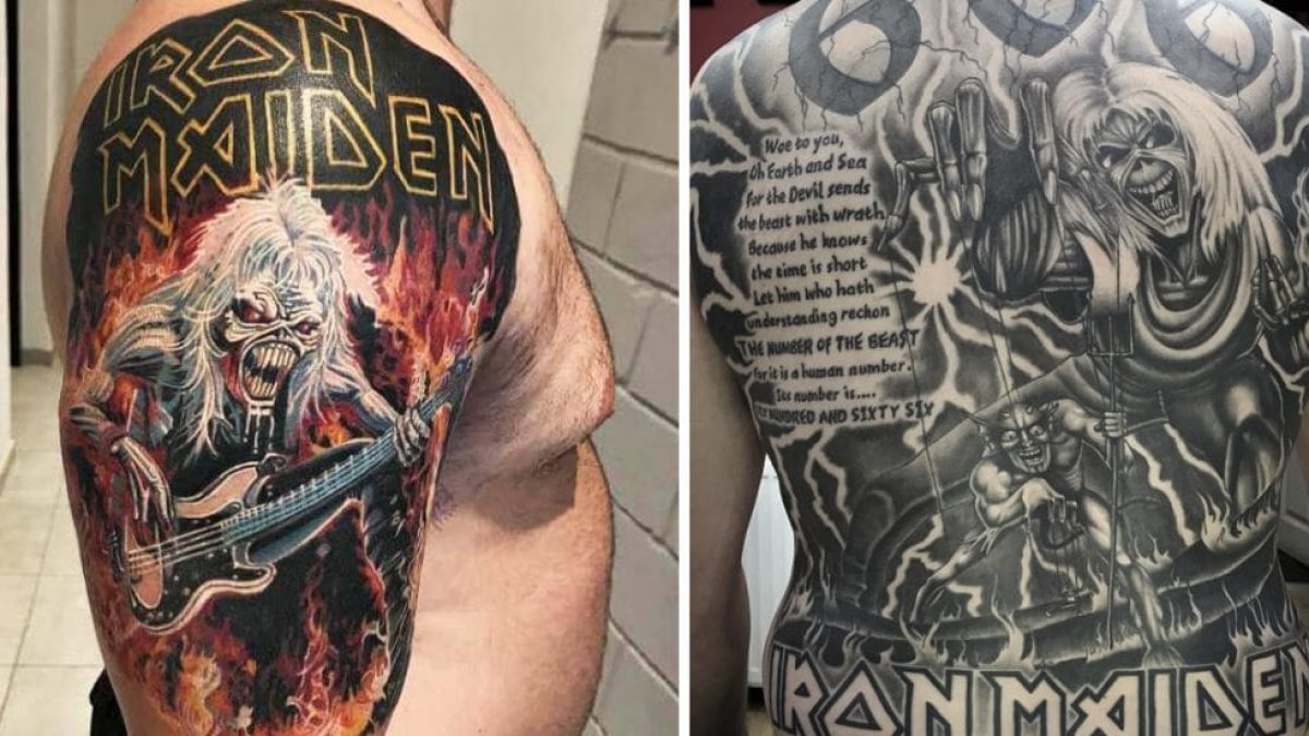 IRON MAIDEN: 20 impresionantes TATTOOS de Eddie (Fotos) - TodoRock.com