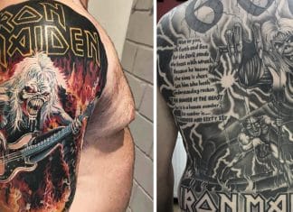 IRON MAIDEN: 20 impresionantes TATTOOS de Eddie (Fotos)