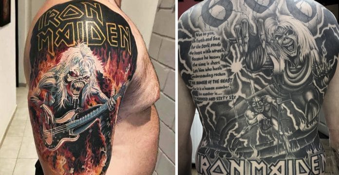 Tattos de Iron Maiden