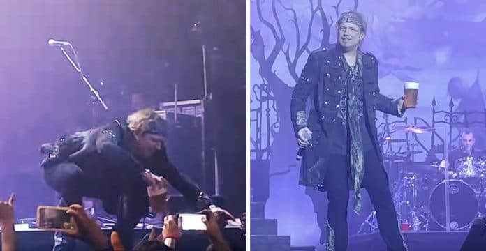 Tobias Sammet (Avantasia) en Madrid. Foto: Youtube Karmelot76