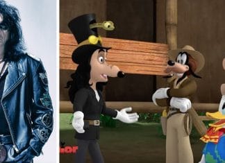 ALICE COOPER aparece en unos dibujos animados de DISNEY