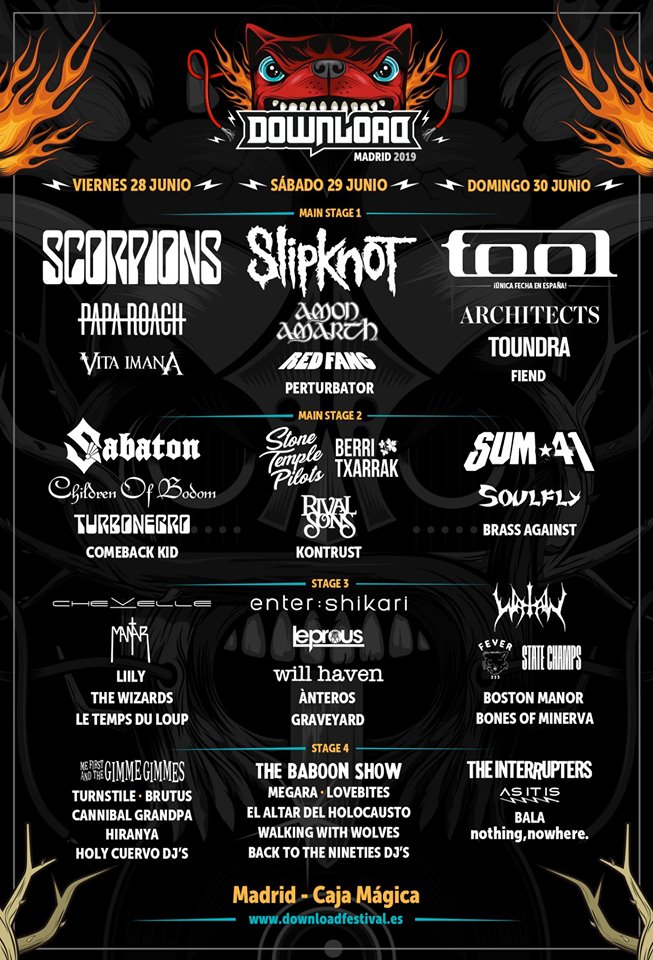 Download Festival Madrid 2019