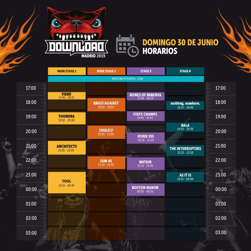 DOWNLOAD FESTIVAL 2019: Cartel actualizado, horarios, entradas, recinto y más info DOWNLOAD FESTIVAL 2019: Cartel actualizado, horarios, entradas, recinto y más info