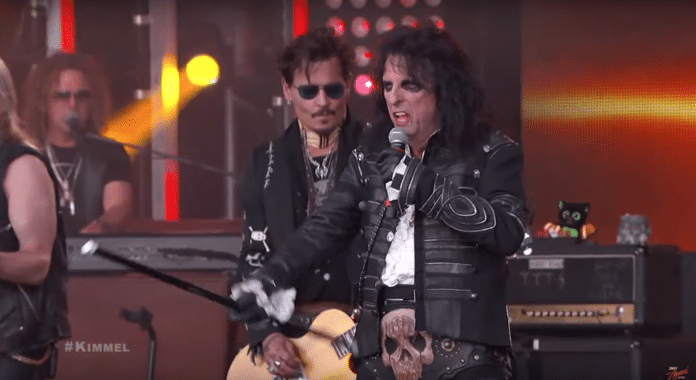 Hollywood Vampires en Jimmy Kimmel Live!