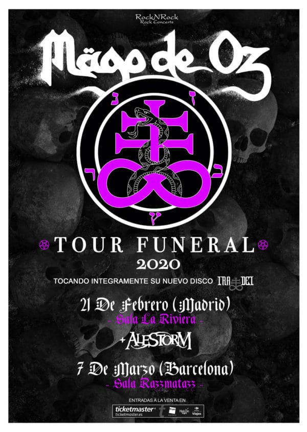 ALESTORM tocará con MÄGO DE OZ en Madrid en febrero de 2020 ALESTORM tocará con MÄGO DE OZ en Madrid en febrero de 2020