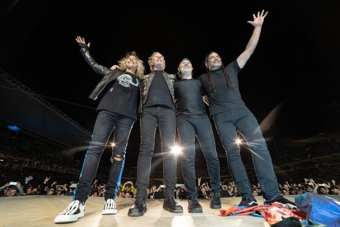 Metallica. Foto: Facebook oficial
